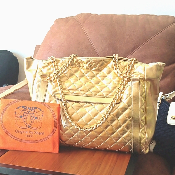 Sharif,1827 Vintage Tote/w Dust bag / Call Out In Pictures Happen In Shipping - Picture 6 of 11